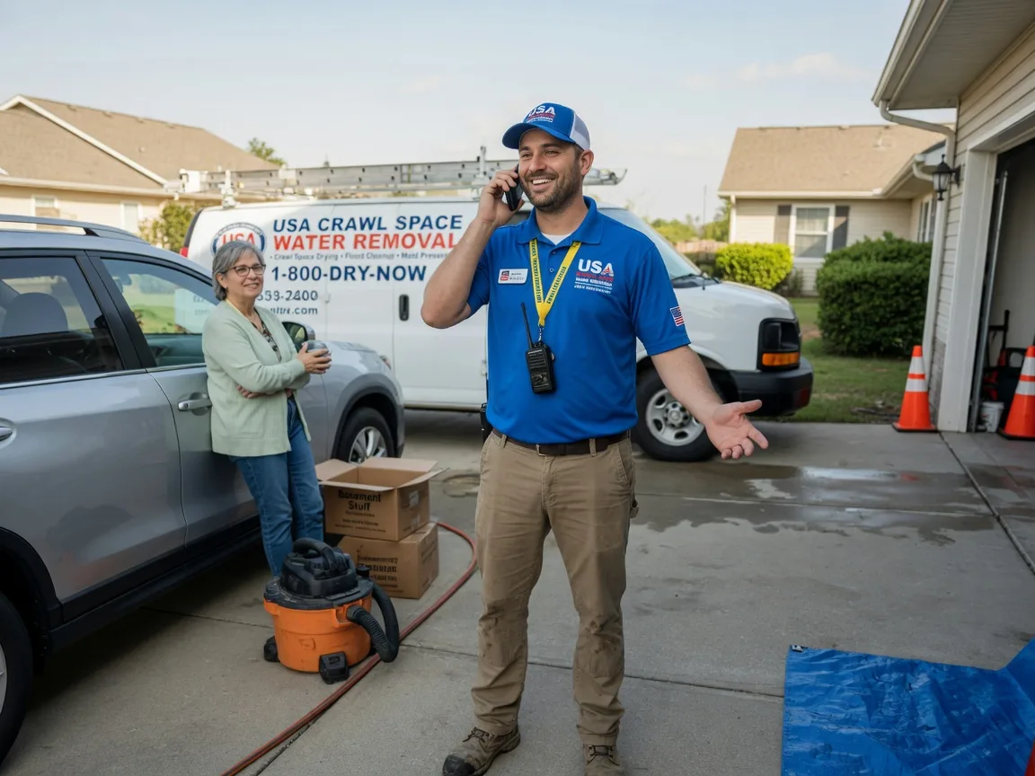 Crawl Space Water Removal Bringhurst, IN FAQs